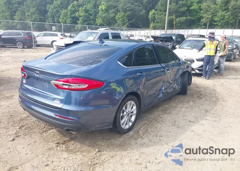 2019 Ford Fusion Se из США, поврежденный, VIN 3FA6P0HD8KR114074